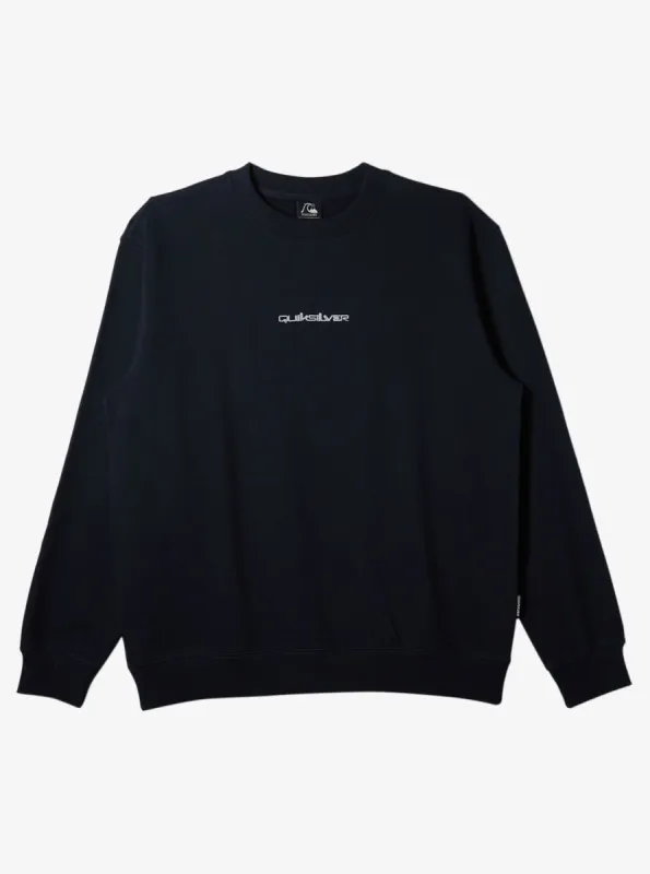 Dna Omni Logo Crew Neck Sweatshirt - Black sold by Quiksilver