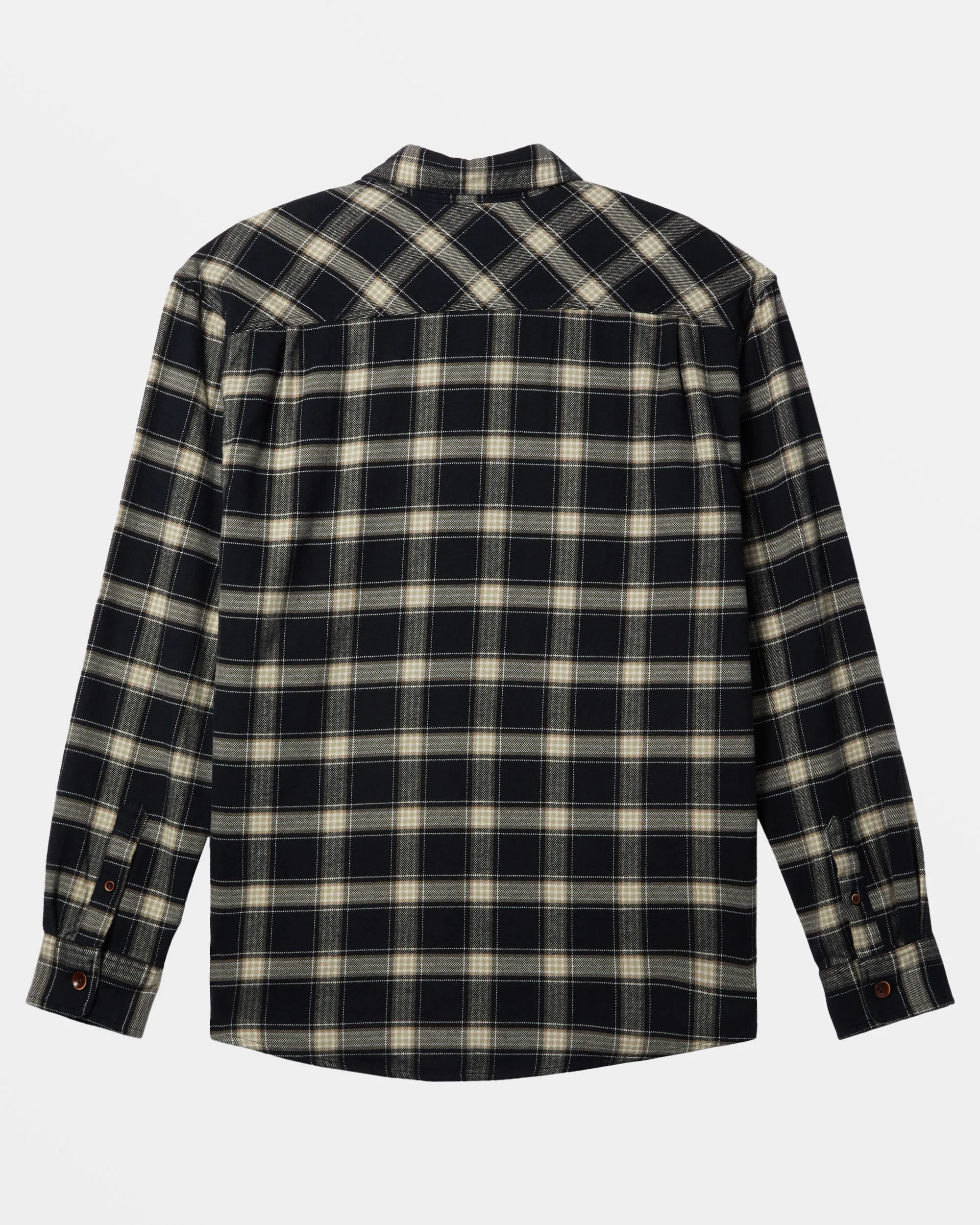 Waterman Sundowner Long Sleeve Flannel Shirt - Indian Teal Sundowner Flannel sold by Quiksilver product image thumbnail 2