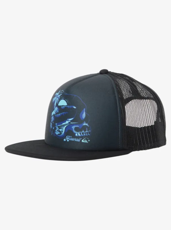 Hi Water On The Brain Trucker Hat - Black sold by Quiksilver