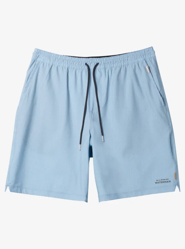 Waterman Mako Amphibian 17" Hybrid Shorts - Dusk Blue sold by Quiksilver