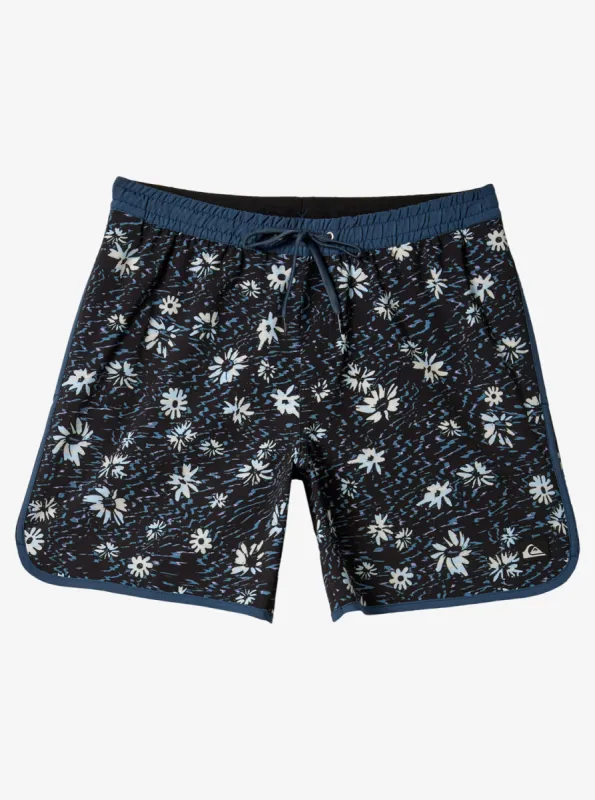Surfsilk Scallop Volley 17" Volleys - Midnight Navy sold by Quiksilver