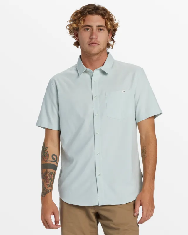 Shoreline Classic Short Sleeve Shirt - Subtle Green Shoreline Clasic sold by Quiksilver