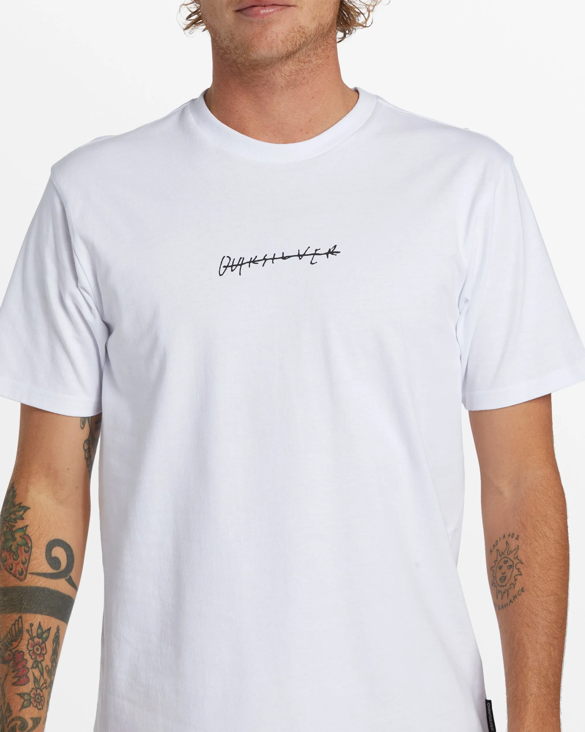 Rushed Logo DNA T-Shirt - White sold by Quiksilver product image thumbnail 5