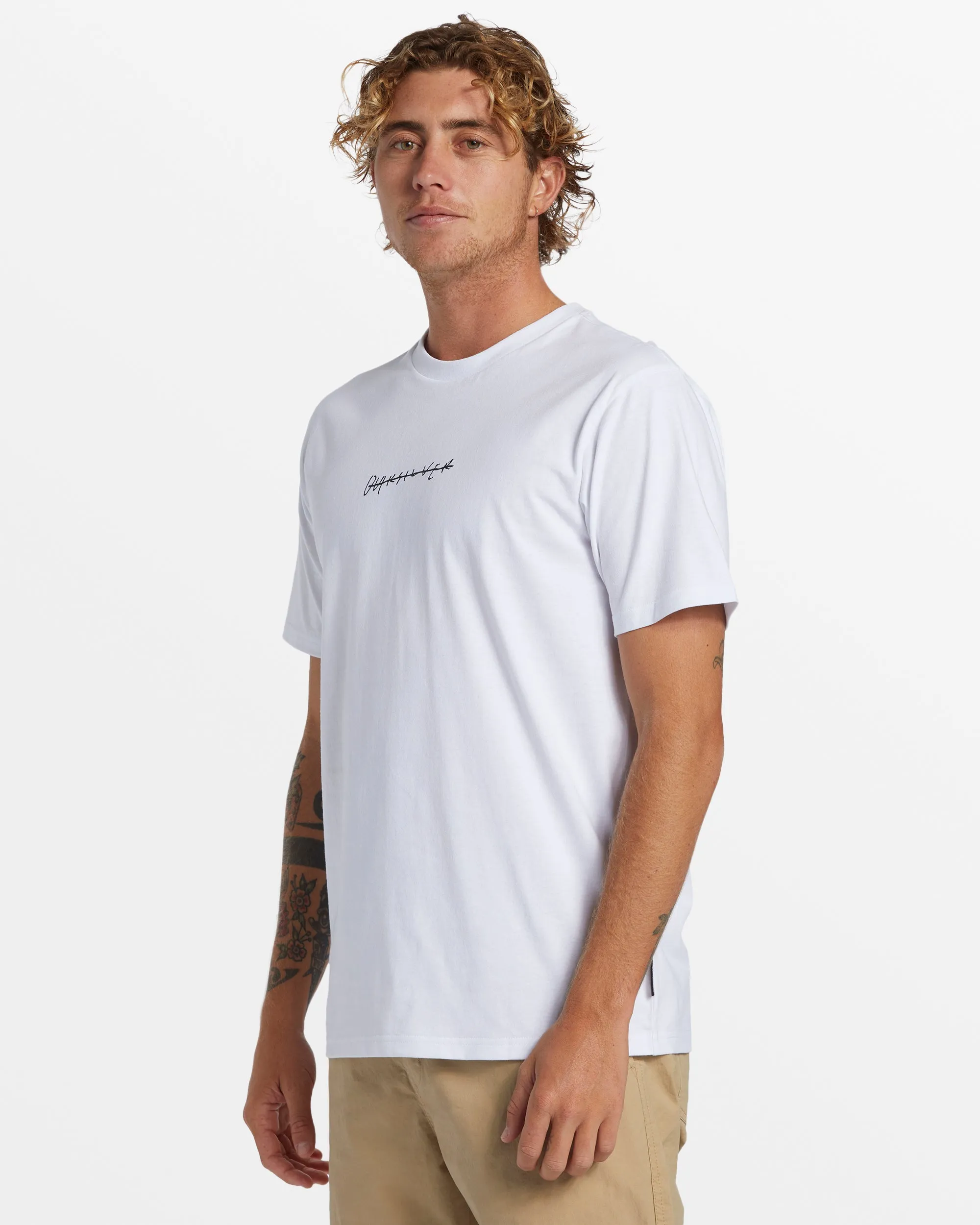 Rushed Logo DNA T-Shirt - White sold by Quiksilver product image thumbnail 4