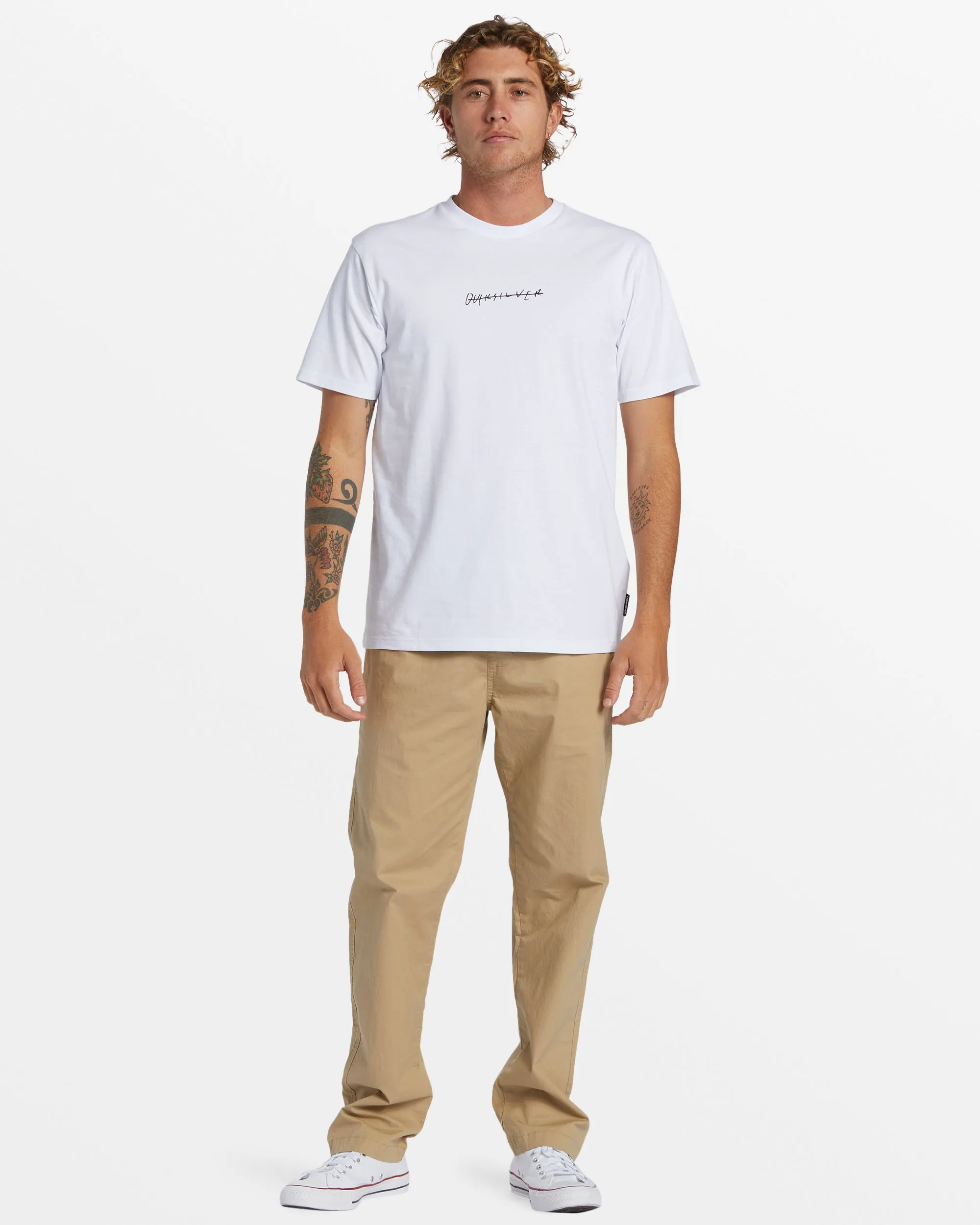Rushed Logo DNA T-Shirt - White sold by Quiksilver product image thumbnail 3