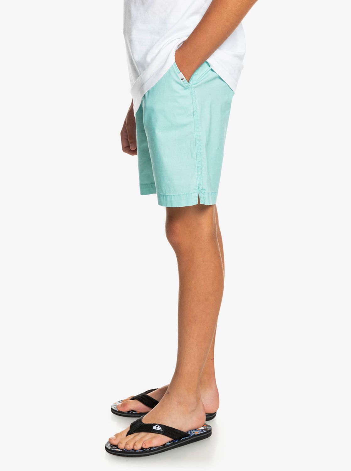 Boys 8-16 Taxer 15" Elastic Waist Shorts - Angel Blue sold by Quiksilver product image thumbnail 4