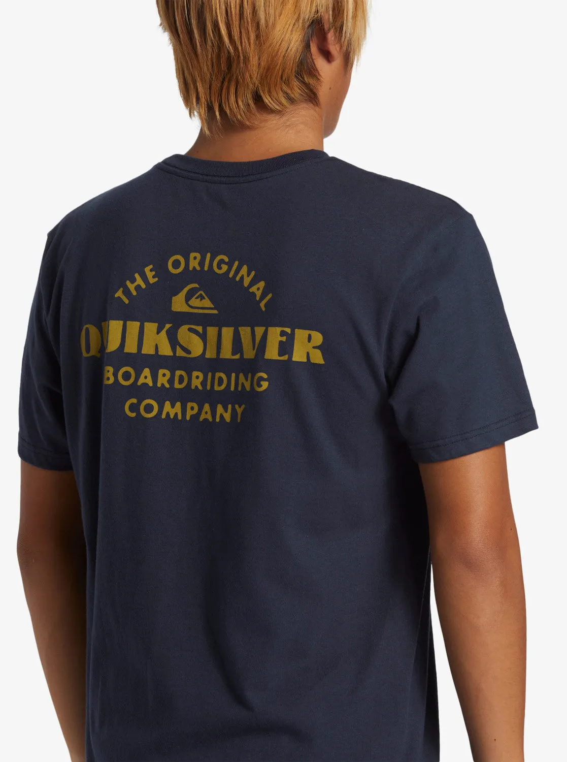 Tradesmith T-Shirt - Dark Navy sold by Quiksilver product image thumbnail 3