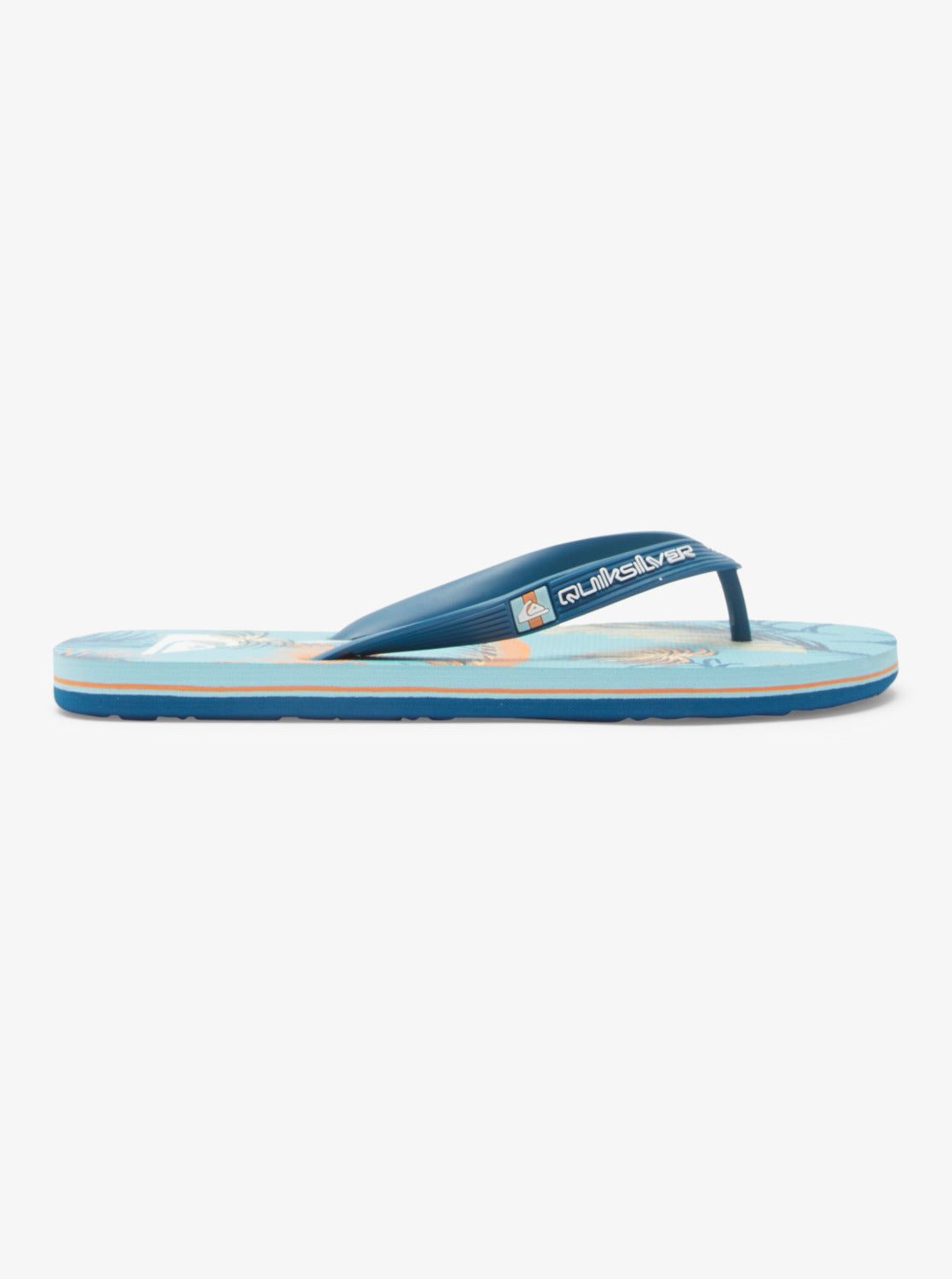 Molokai Art Flip-Flops - Blue/Black/Yellow sold by Quiksilver product image thumbnail 2