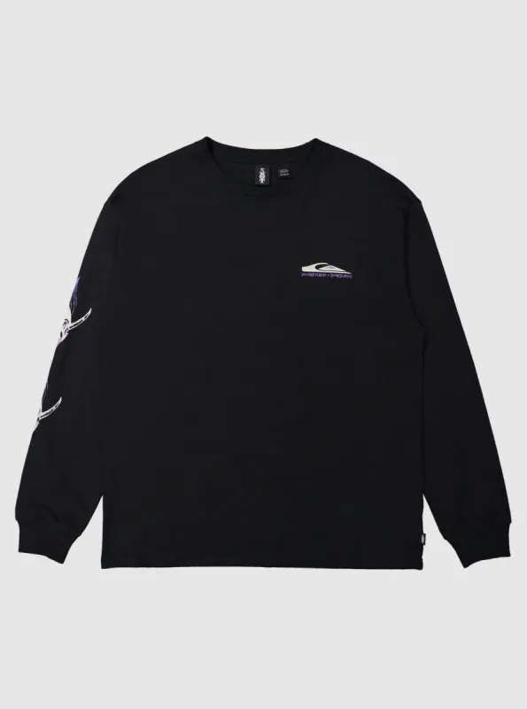 Boogie Stack Long Sleeve T-Shirt - Black made by Quiksilver