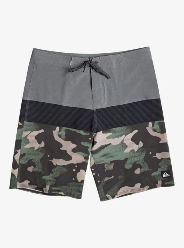 Surfsilk Panel 20" Boardshorts - Iron Gate sold by Quiksilver