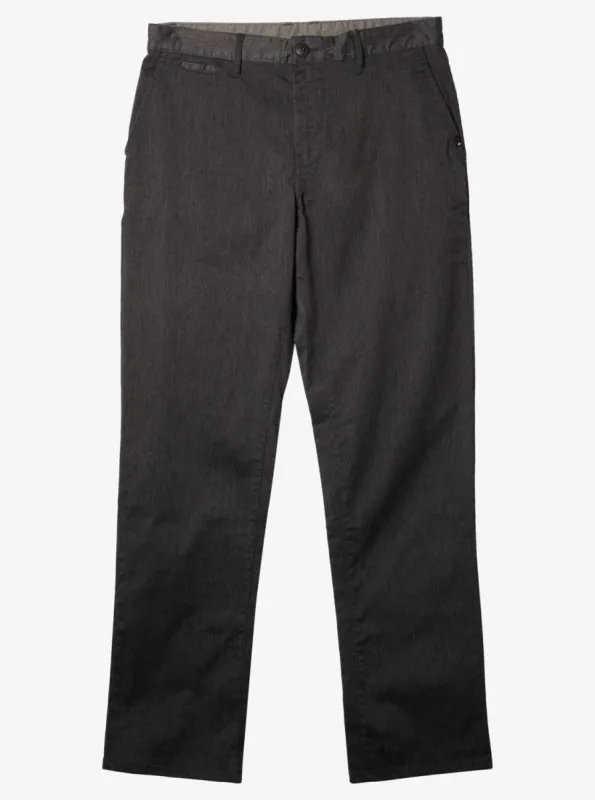 Everyday Union Chinos - Dark Grey Heather sold by Quiksilver