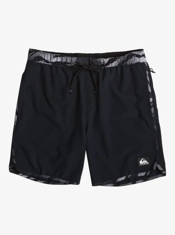 Omni Scallop 17" Amphibian Boardshorts - Black sold by Quiksilver