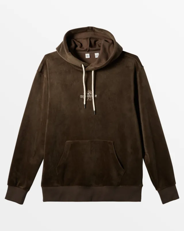 Cord Hoodie - Major Brown sold by Quiksilver