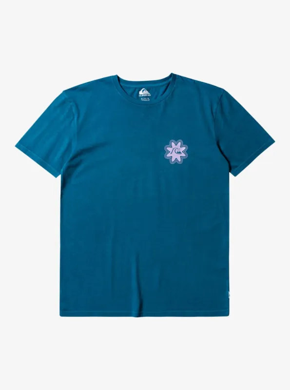 Psyched T-Shirt - Moroccan Blue made by Quiksilver
