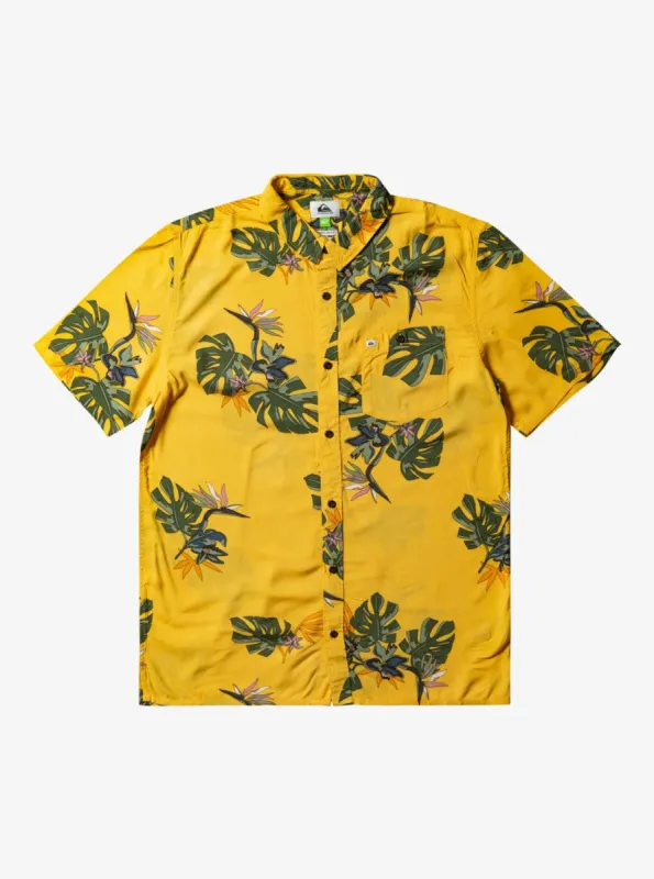 The Floral Short Sleeve Shirt - Yolk Floral Ss sold by Quiksilver