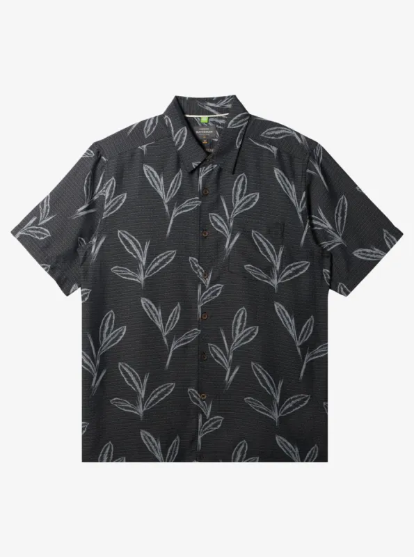 Waterman Ginger Stalks Short Sleeve Shirt - Black Ginger Stalks sold by Quiksilver