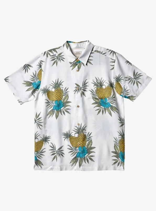 Waterman Field Work Short Sleeve Shirt - Antique White Field Work sold by Quiksilver