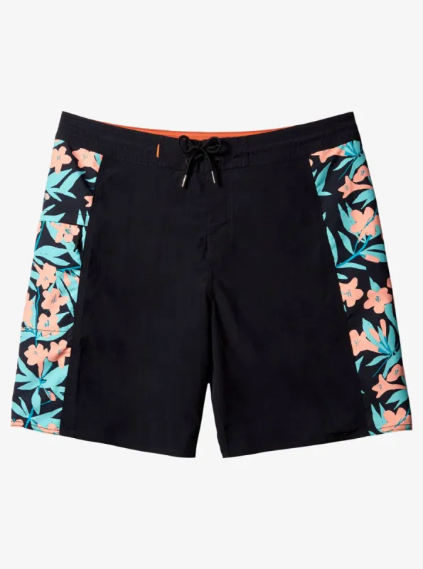 Waterman Cliffside Solid 19" Boardshorts - Black sold by Quiksilver