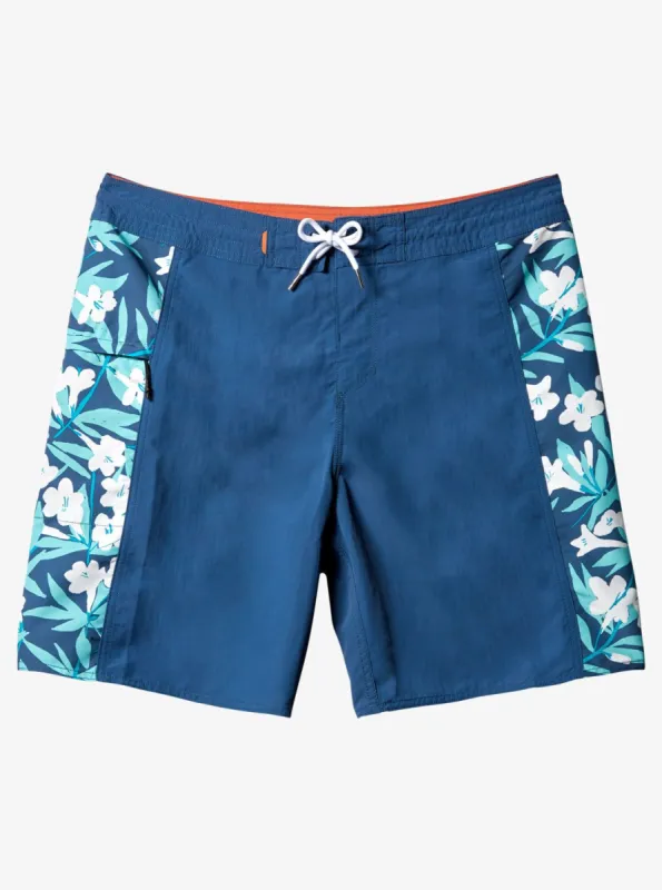 Waterman Cliffside Solid 19" Boardshorts - Ensign Blue sold by Quiksilver