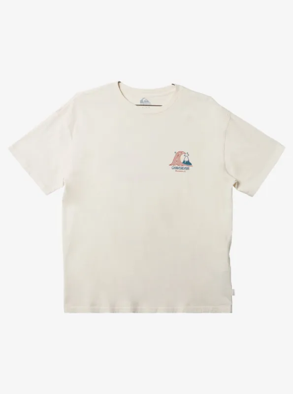 Roadways Mnd T-Shirt - Gardenia sold by Quiksilver