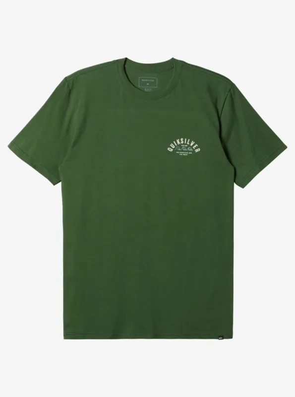 Chrome Logo Short Sleeve Saturn T-Shirt - Black | Parallel