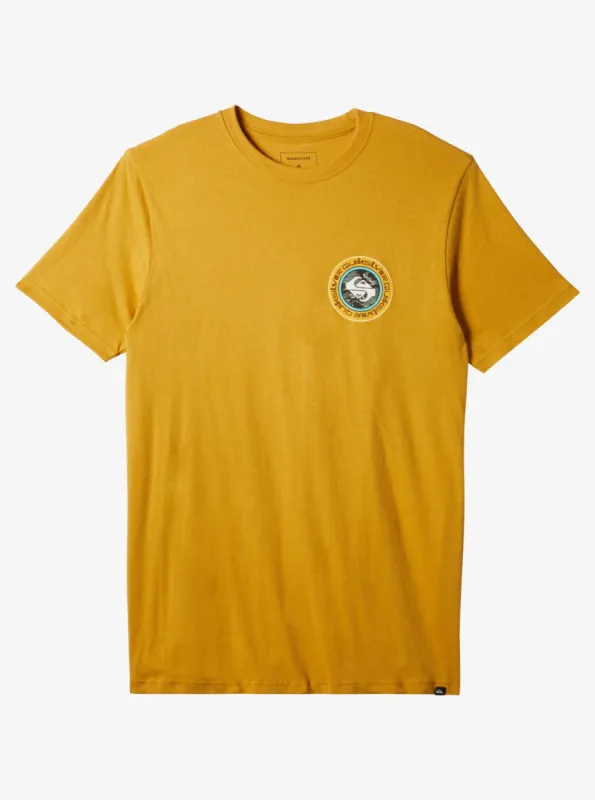 Omni Circle T-Shirt - Mustard sold by Quiksilver