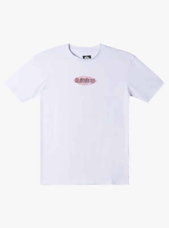Boys 8-16 Radical Surf UPF 50 Surf T-Shirt - Snow White made by Quiksilver