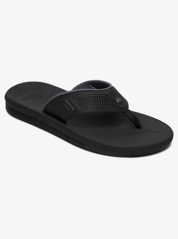 Quiksilver Current Sandals - Black/Grey/Brown made by Quiksilver
