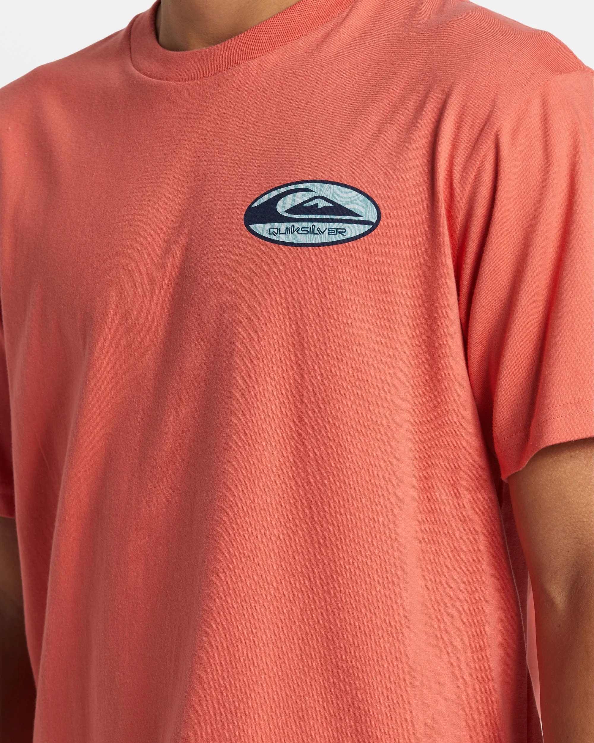 Retro Link T-Shirt - Spiced Coral sold by Quiksilver product image thumbnail 5