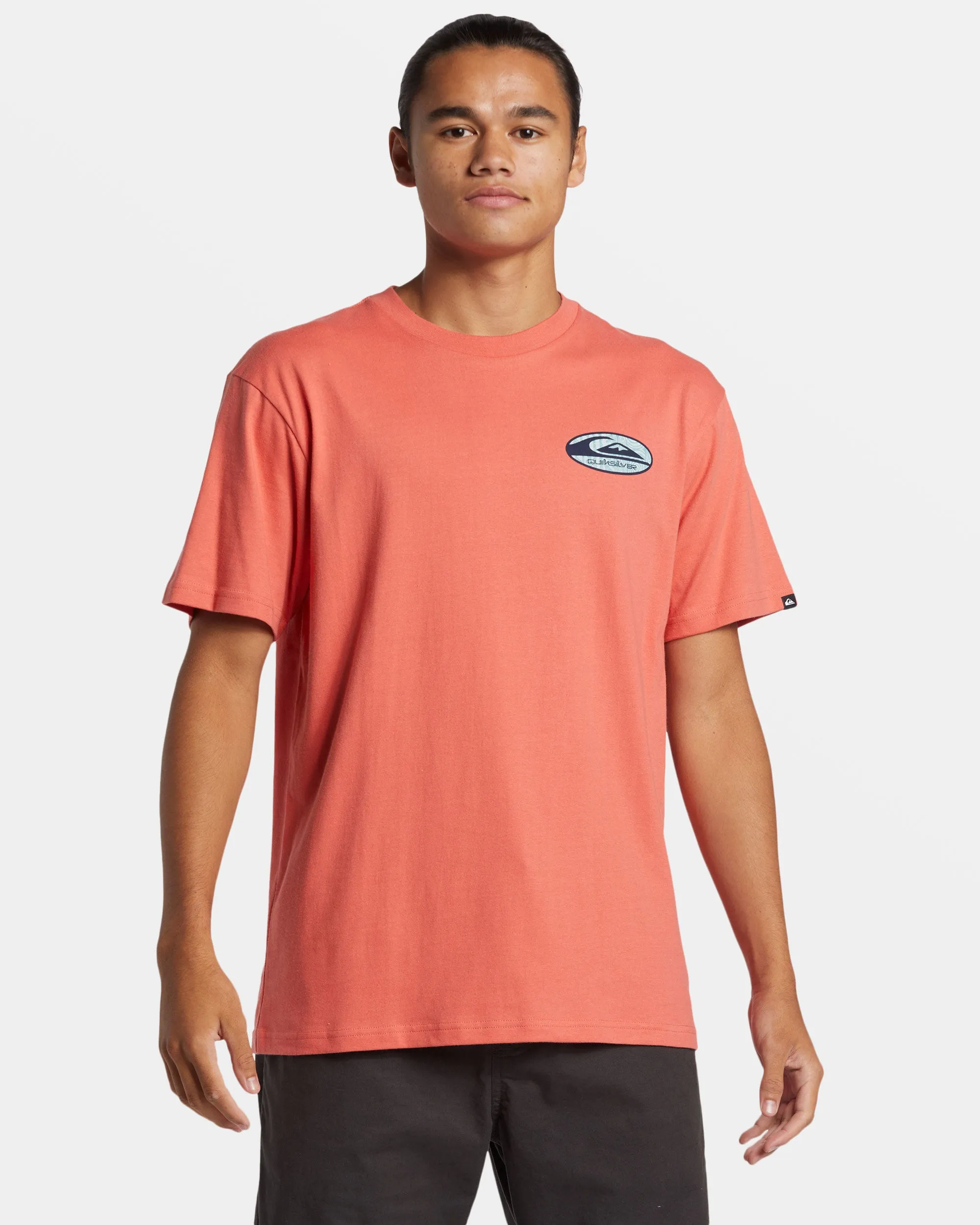 Retro Link T-Shirt - Spiced Coral sold by Quiksilver