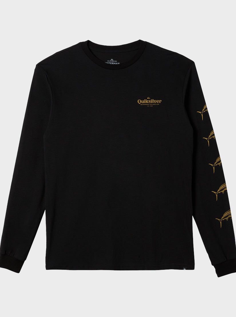 Waterman Trophy Catch Long Sleeve T-Shirt - Black sold by Quiksilver product image thumbnail 2