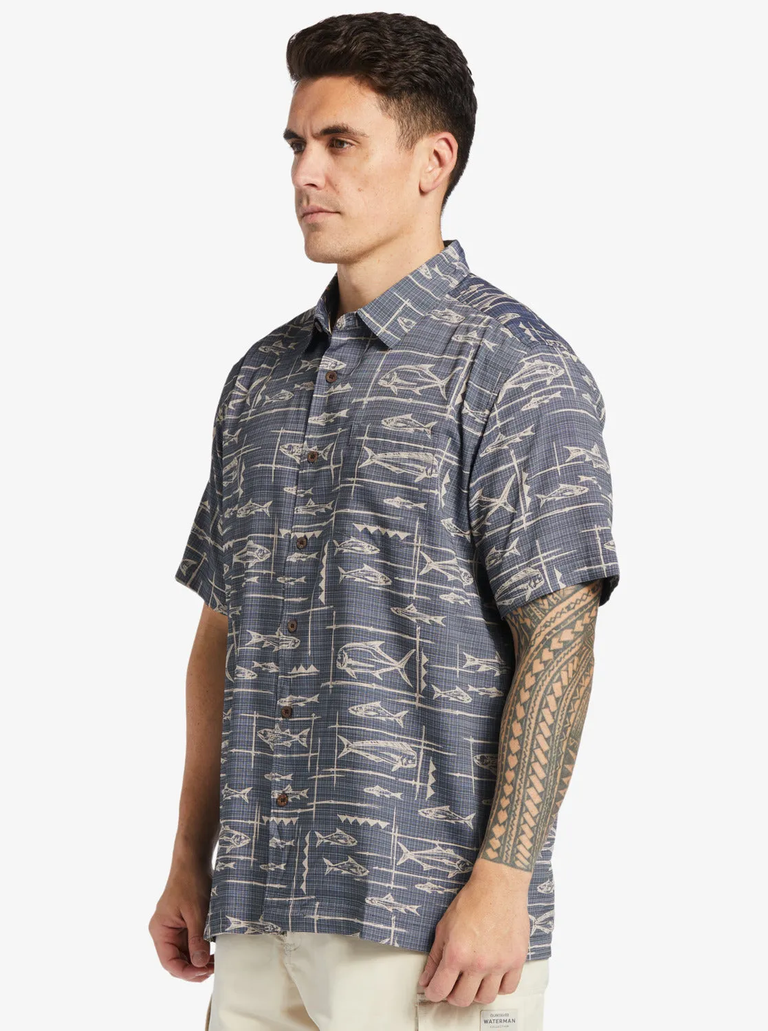 Waterman Bento Shirt - Bento Black sold by Quiksilver product image thumbnail 4