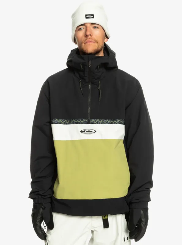 Steeze Technical Snow Jacket - True Black sold by Quiksilver