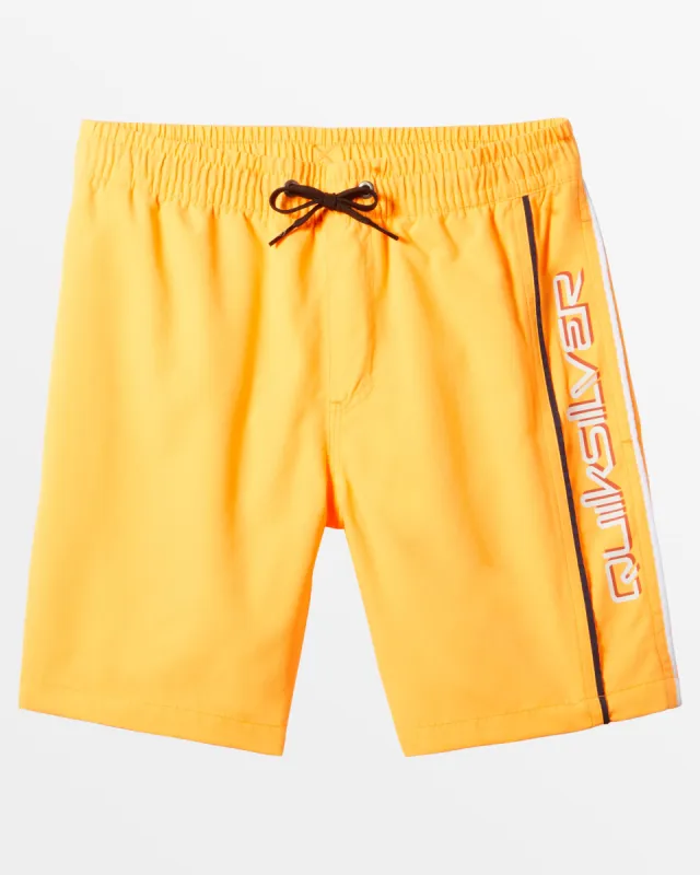Boys 8-16 Everyday Vert 15" Swim Trunks - Orange Pop sold by Quiksilver