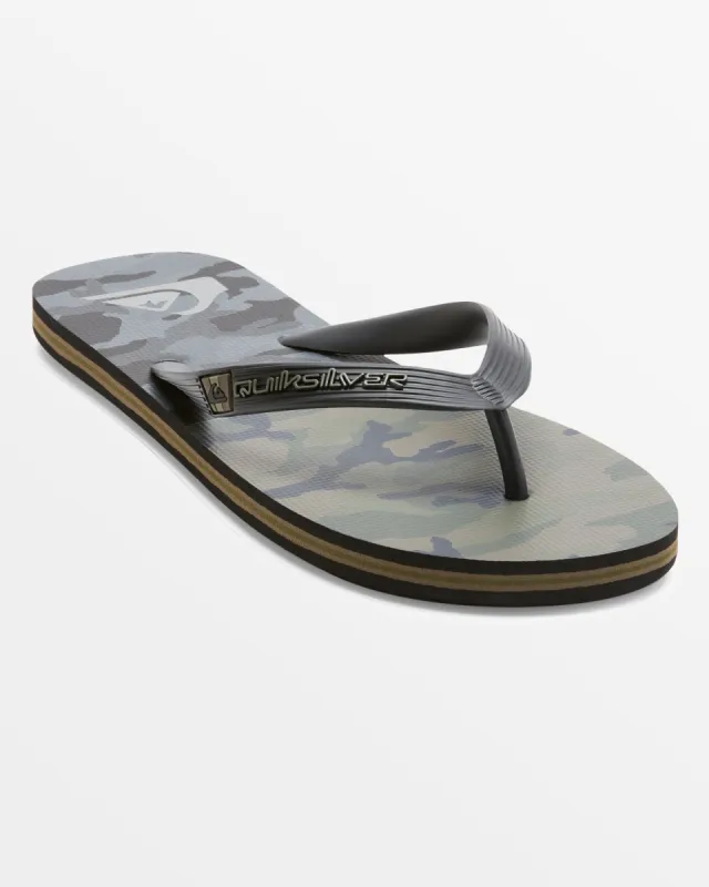 Molokai Art II Sandals - Black/Brown/Black made by Quiksilver