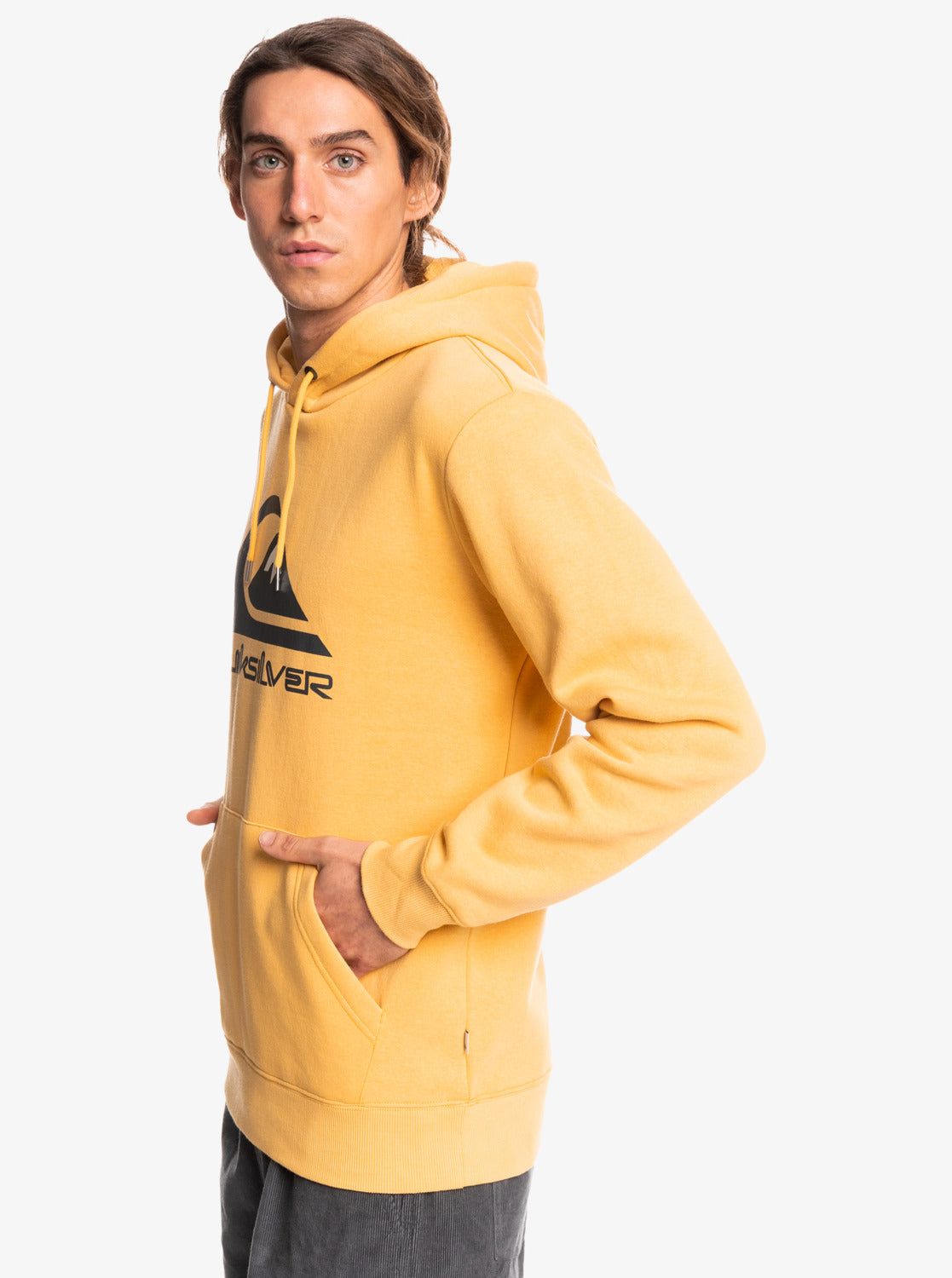 Big Logo Pullover Hoodie - Ochre sold by Quiksilver product image thumbnail 4