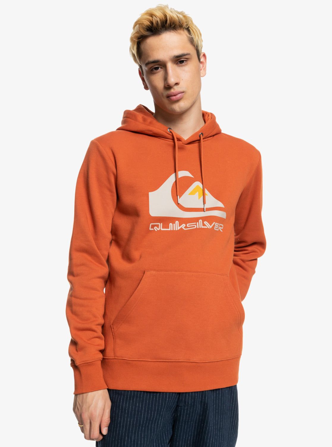 Big Logo Pullover Hoodie - Cinnamon sold by Quiksilver product image thumbnail 3