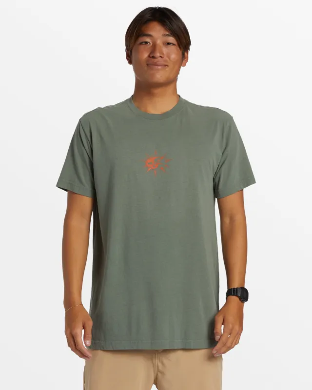 Throwback T-Shirt - Laurel Wreath sold by Quiksilver