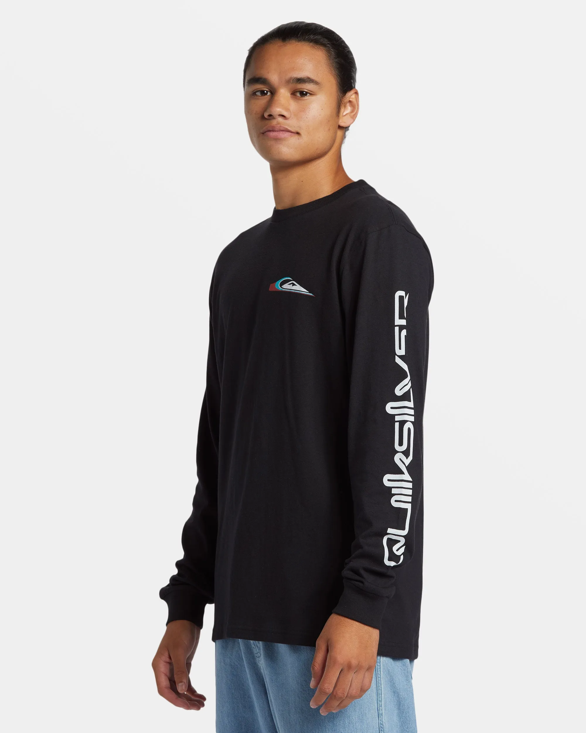 Warp Drive Long Sleeve T-Shirt - Black sold by Quiksilver product image thumbnail 4