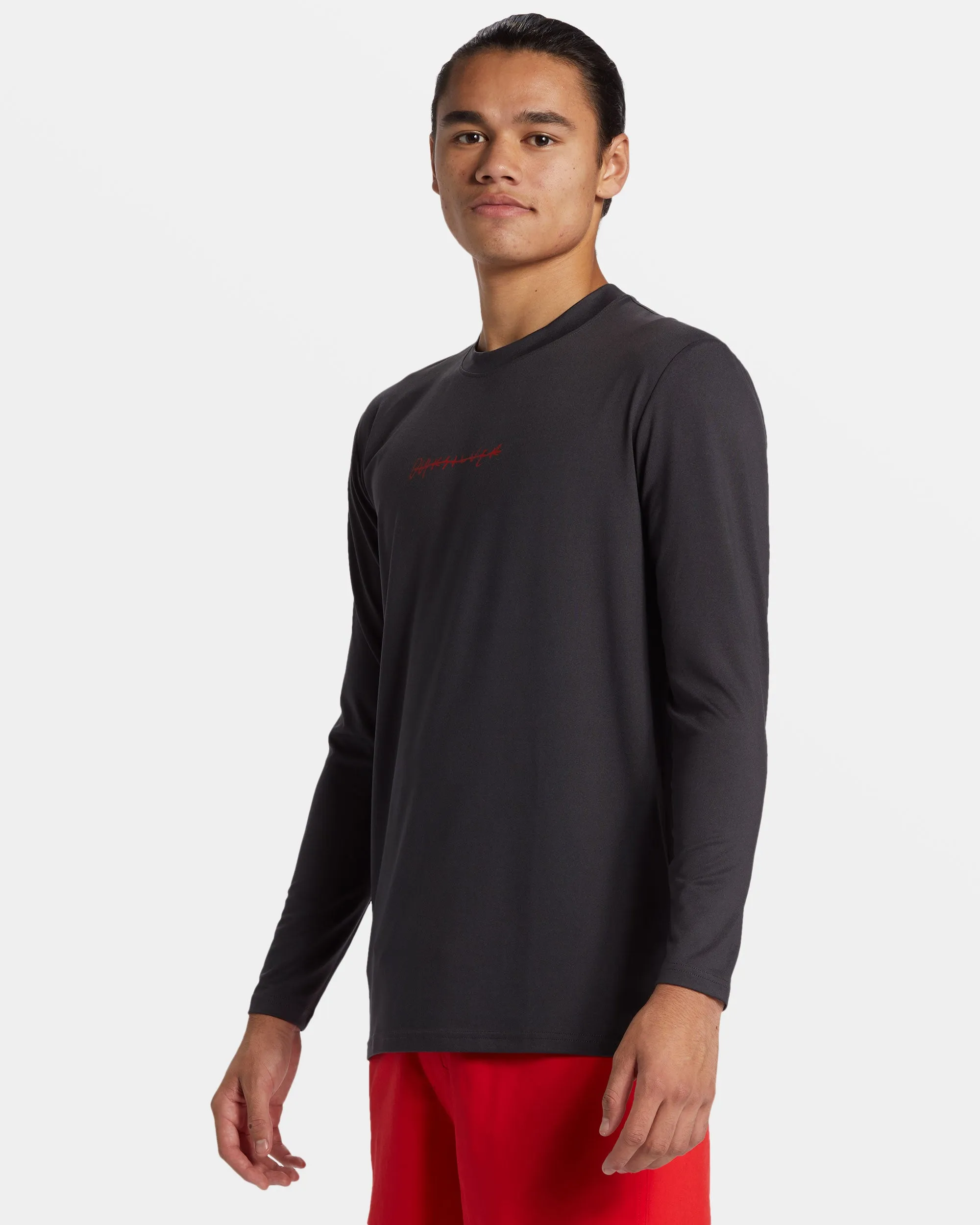 DNA Rushed Long Sleeve Surf Tee - Tarmac sold by Quiksilver product image thumbnail 4