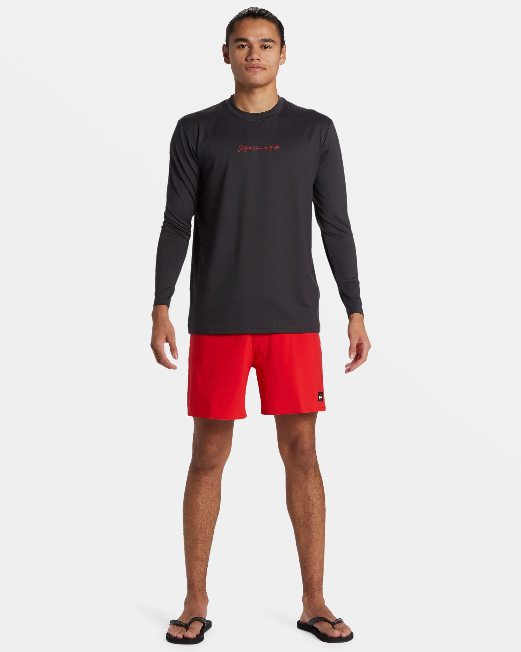 DNA Rushed Long Sleeve Surf Tee - Tarmac sold by Quiksilver product image thumbnail 3