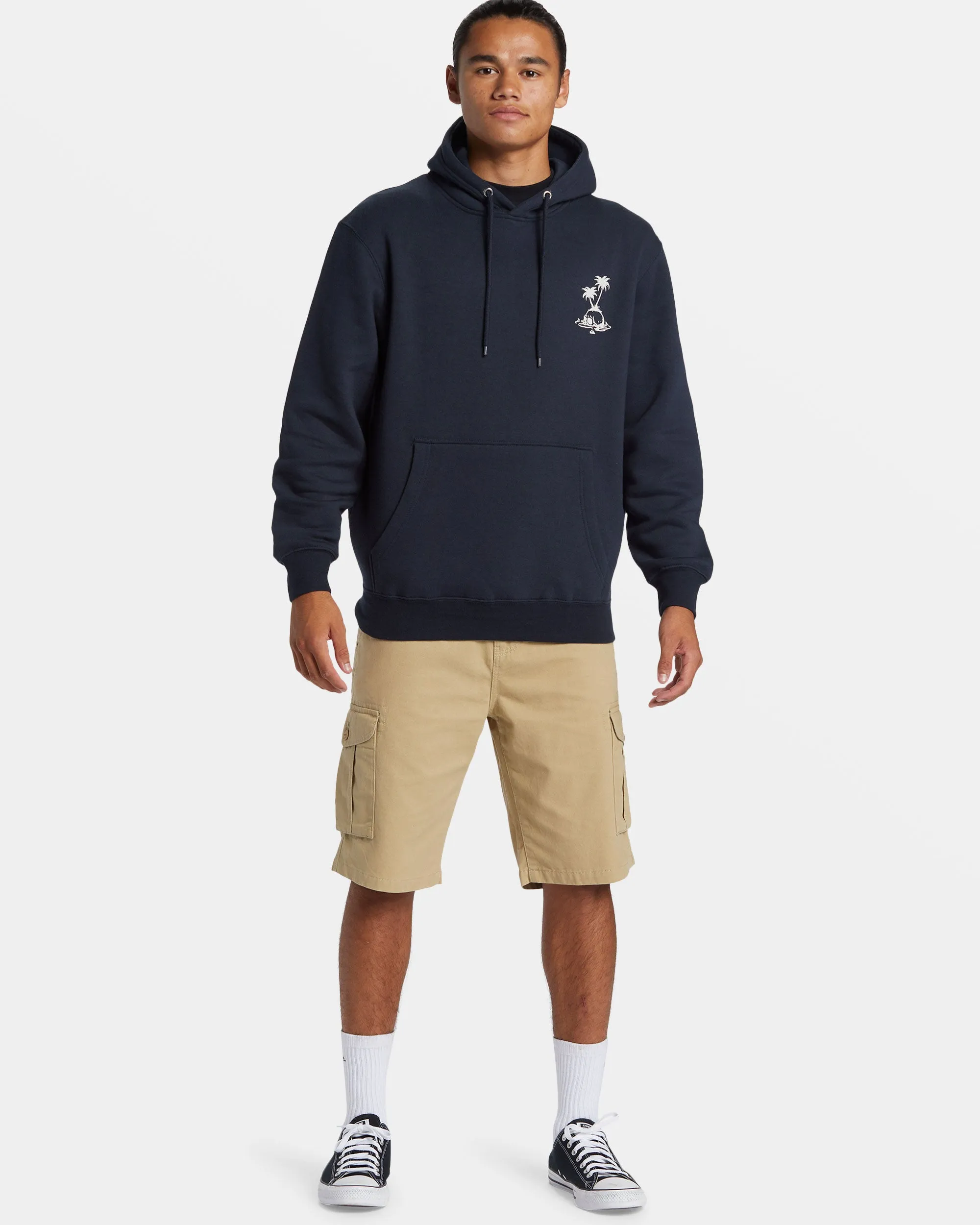Rockin Hoodie Pullover Sweatshirt - Midnight Navy sold by Quiksilver product image thumbnail 5