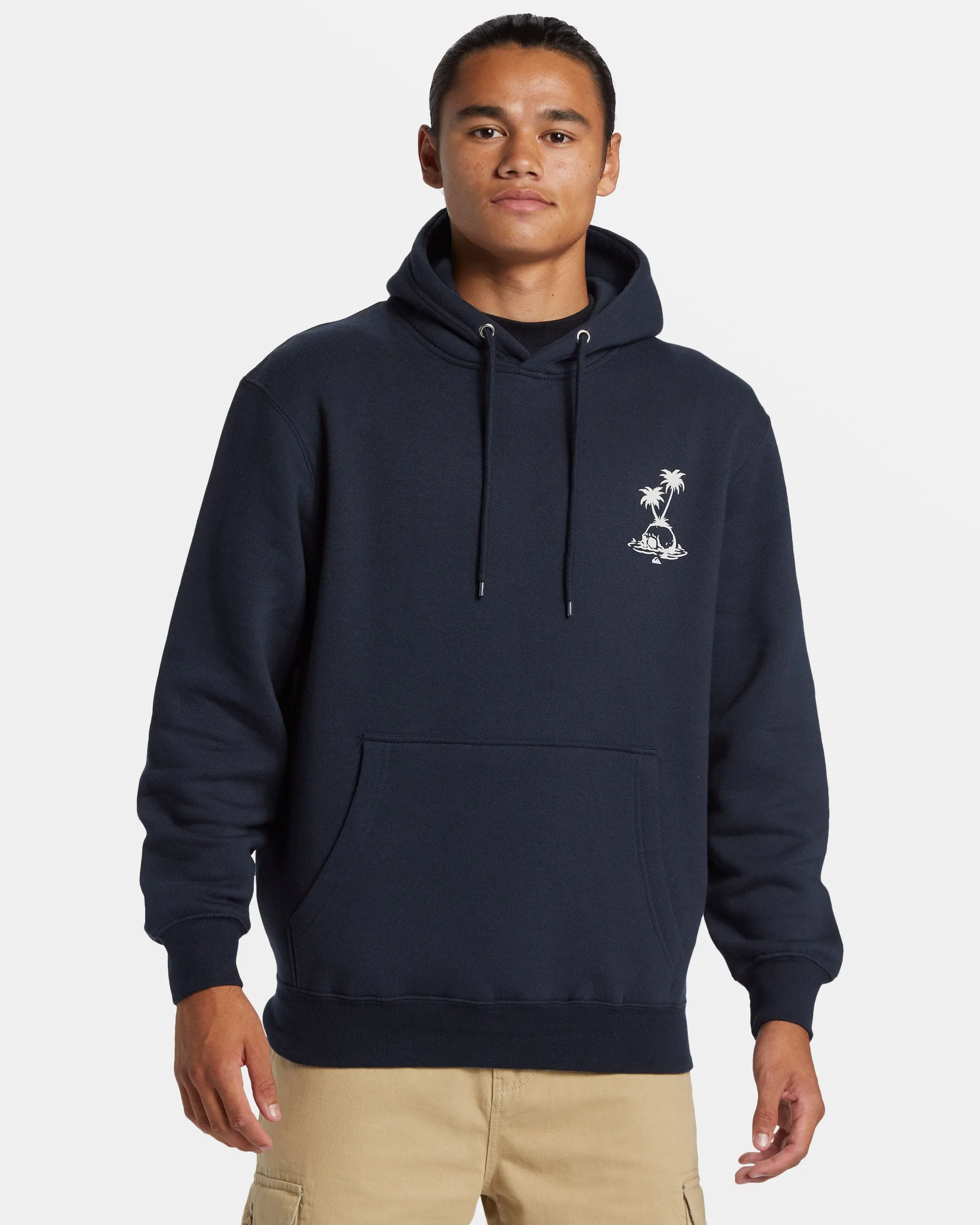 Rockin Hoodie Pullover Sweatshirt - Midnight Navy sold by Quiksilver product image thumbnail 3