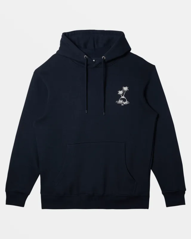 Rockin Hoodie Pullover Sweatshirt - Midnight Navy sold by Quiksilver