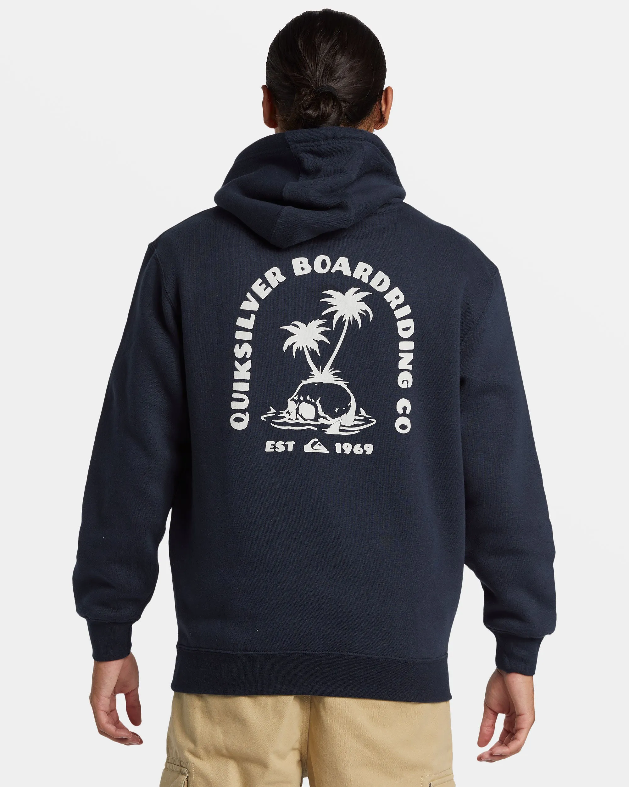 Rockin Hoodie Pullover Sweatshirt - Midnight Navy sold by Quiksilver product image thumbnail 4