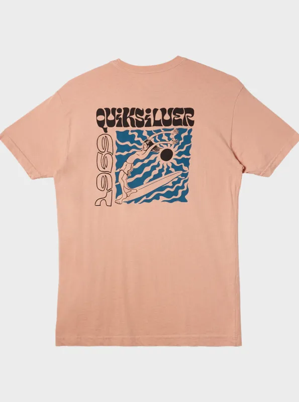 Enjoy The Ride Mtz T-Shirt - Dusty Pink sold by Quiksilver