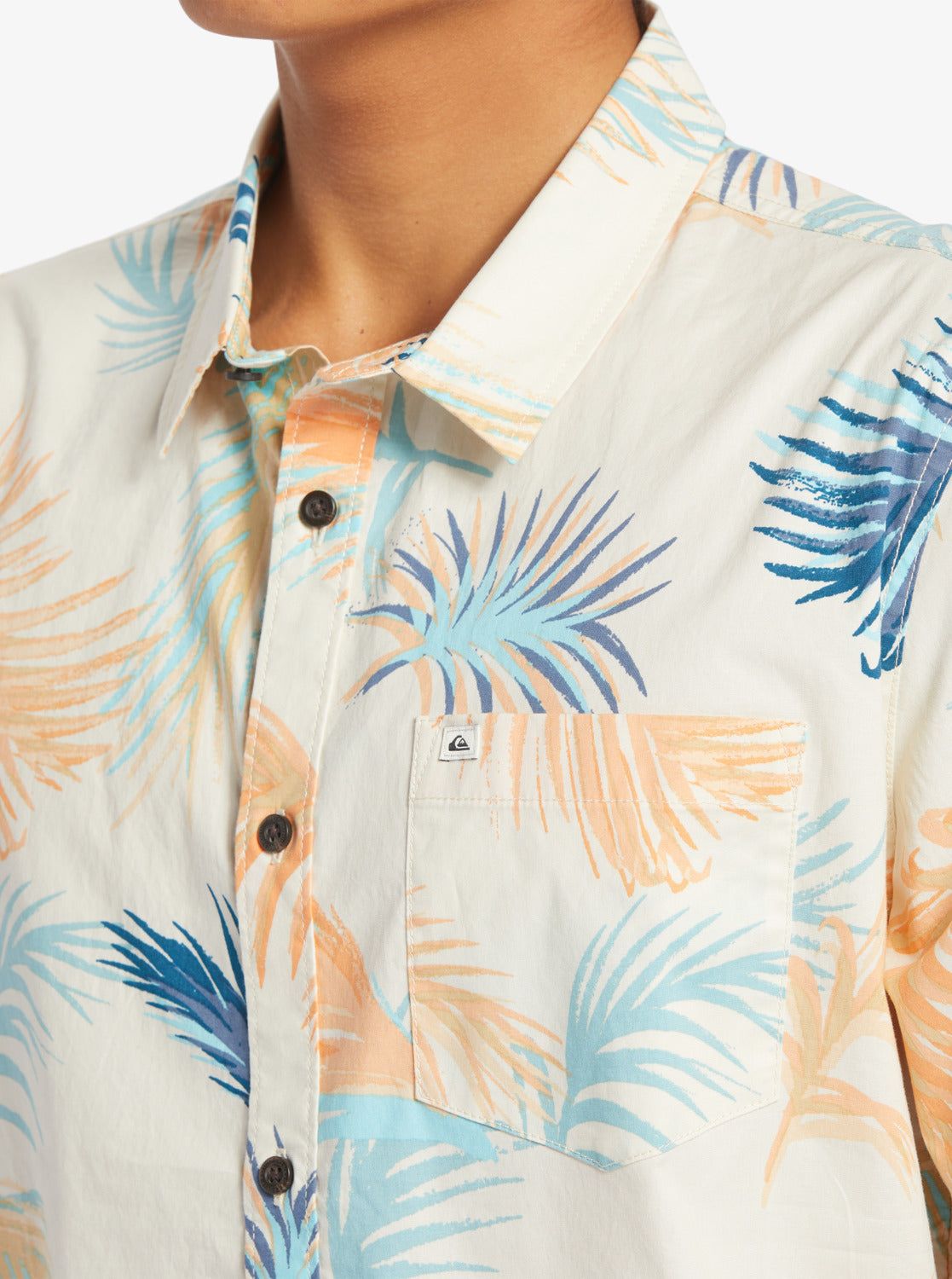 Tropical Glitch Short Sleeve Shirt - Birch Tropical Glitch sold by Quiksilver product image thumbnail 5