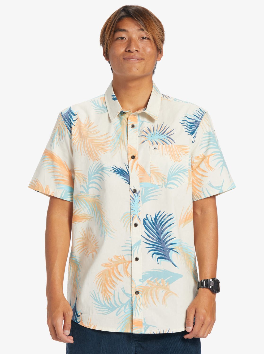Tropical Glitch Short Sleeve Shirt - Birch Tropical Glitch sold by Quiksilver product image thumbnail 3