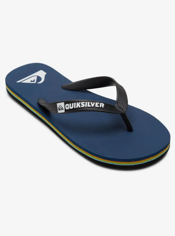 Boys 8-16 Molokai Flip-Flops - Black 2 made by Quiksilver