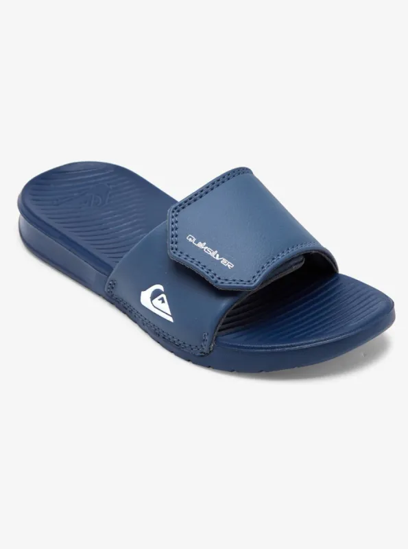 Boys 8-16 Bright Coast Adjustable Slides made by Quiksilver